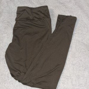 Express Leggings. Olive green. Sz small.